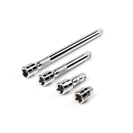 Tekton 1/2 Inch Drive Extension Set, 4-Piece (1-1/2, 3, 6, 10 in.) SHA92011
